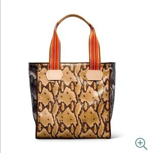 Consuela Python Tote.
